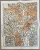 MORAVA A SLEZSKO 1:1,000.000 MAPA