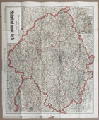 NÁRODOPISNÁ MAPA ČECH 1:600.000 MAPA