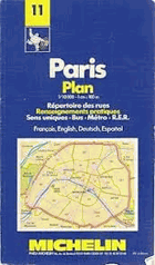 PARIS Atlas Répertoire des rues, sens uniques, transports, renseignements pratiques