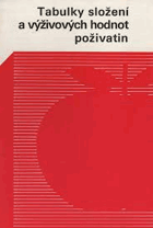 Tabulky složení a výživových hodnot poživatin - pomocná kniha pro učební a studijní obory ...