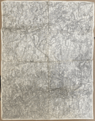 TŘEBOŇ.RAKOUSKO-UHERSKO,VOJ.SPEC.MAPA 1910 1:75.000