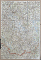 ČESKÉ BUDĚJOVICE 1:200.000 MAPA