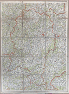 KRAJ PARDUBICE 1:75.000 MAPA