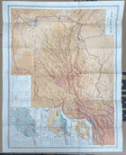 AFGHANISTÁN АФГАНИСТАН MAPA-КАРТА 1:2,000.000