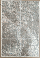 KOŠICE VOJ. GEN. MAPA 1:200.000