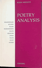 Poetry Analysis Great English Poems Interpreted. With additional notes on the biograhical, ...