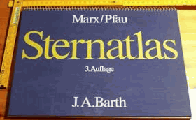 Sternatlas Star Atlas ASTRONOMIE Texte in englisch und deutsch