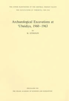 Archaeological excavations at Ubeidiya 1960-1963