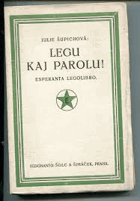 Legu kaj parolu Esperanto Esperanta legolibro