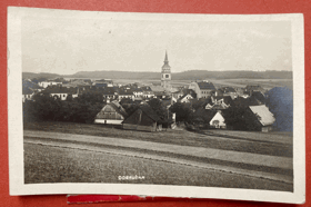 DOBRUŠKA panorama Pohled Pohlednice