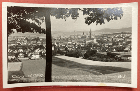 Klatovy Klattau panorama Pohled Pohlednice
