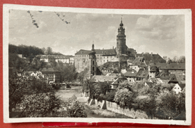 Český Krumlov Zámek Schloss Krumau Pohled Pohlednice