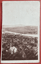 TRENČÍN Z hradu HRAD Pohled Pohlednice