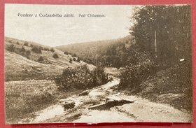 Čerčany Pod Chlumem Benešov Pohled Pohlednice