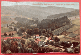 Gießhübel Olešnice v Orlických horách Pohled Pohlednice