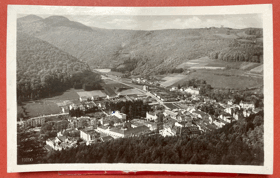 Kúpele Trenčianské Teplice, celkový pohled na město Pohled Pohlednice