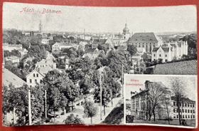 AŠ Asch in Böhmen Pohled Pohlednice