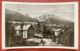 Dolný Smokovec Tatry Pohled Pohlednice
