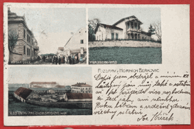 Horní Beřkovice Podřipsko Litoměřice Ústí n L Pohled Pohlednice