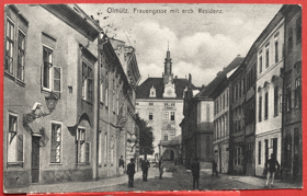 OLMÜTZ Frauengasse Pohled Pohlednice