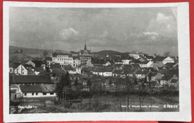 SEDLČANY celkový pohled Příbram Pohled Pohlednice