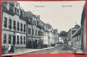 Waldsassen Eger.Str. Valdsasy Pohled Pohlednice