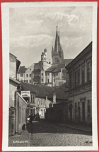 Chrudim ulice Pardubice Pohled Pohlednice
