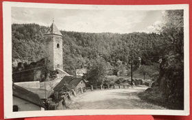 Nejdek Hrad Krušné hory Karlovy Vary Pohled Pohlednice