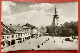 Německé v bývalém okrese Nové Město na Moravě Žďár n S Sněžné Pohled Pohlednice