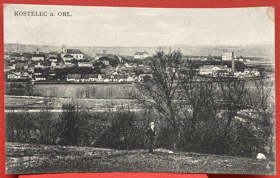 Kostelec nad Orlicí Rychnov nad Kněžnou Pohled Pohlednice