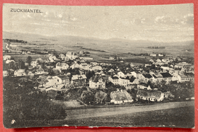 Zuckmantel Zlaté Hory panorama Złote Góry Gůry Pohled Pohlednice