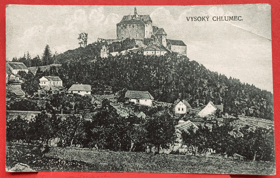 Vysoký Chlumec Příbram Pohled Pohlednice