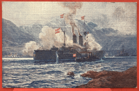 KUK Kriegsmarine SMS Novara Pohled Pohlednice