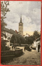 Lipník nad Bečvou Leipnik věž Přerov Pohled Pohlednice