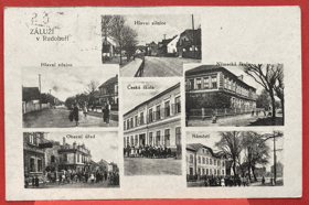 Záluží v Rudohoří, Litvínov Pohled Pohlednice