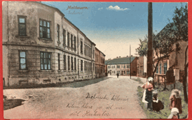 ZÁLUŽÍ děln.kolonie Maltheuern Pohled Pohlednice