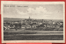 Velká Bíteš Žďár nad Sázavou Sázava panorama Pohled Pohlednice