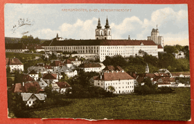 Kremsmünster Pohled Pohlednice