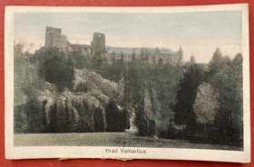 Hrad Velhartice Pohled Pohlednice