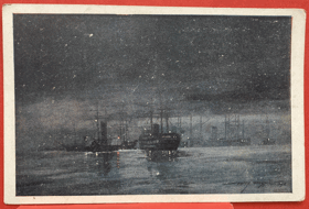 Offizielle Postkarte des Österreichischen Flottenvereines zu Gunsten des Kriegsfürsorgeamtes, des ...