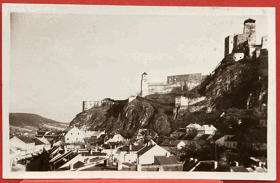 Trenčín podhradí Pohled Pohlednice