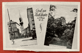 ZNOJMO Gruss aus Znaim Pohled Pohlednice