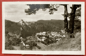 Vranov nad Dyjí ZÁMEK DYJE Pohled Pohlednice
