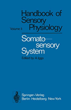 Somatosensory System - Handbook of Sensory Physiology Vol. 2