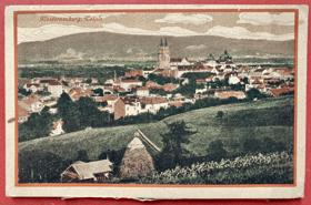 Klosterneuburg panorama Pohled Pohlednice