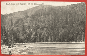 Rachelsee Böhmerwald Pohled Pohlednice