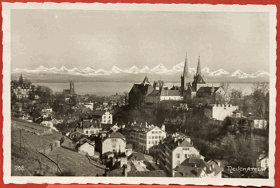 Neuchâtel Schweiz Swiss Pohled Pohlednice
