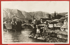MOSTAR Pohled Pohlednice