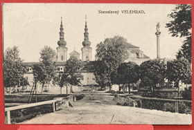 VELEHRAD Pohled Pohlednice