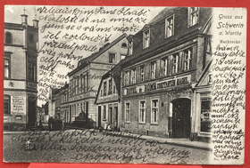 Schwerin Pohled Pohlednice